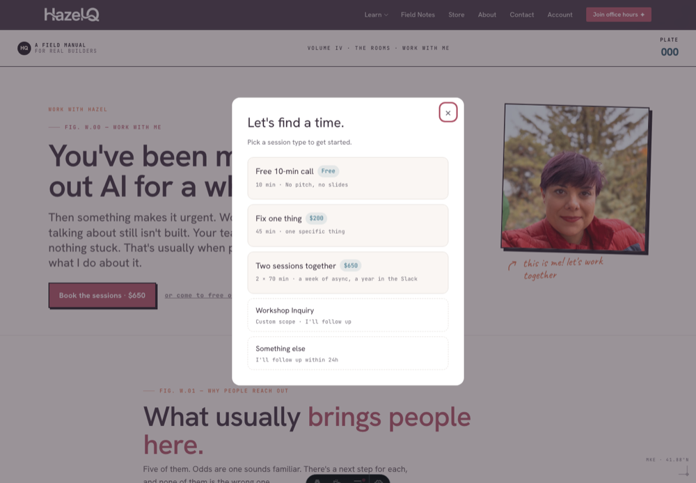 Custom Booking System